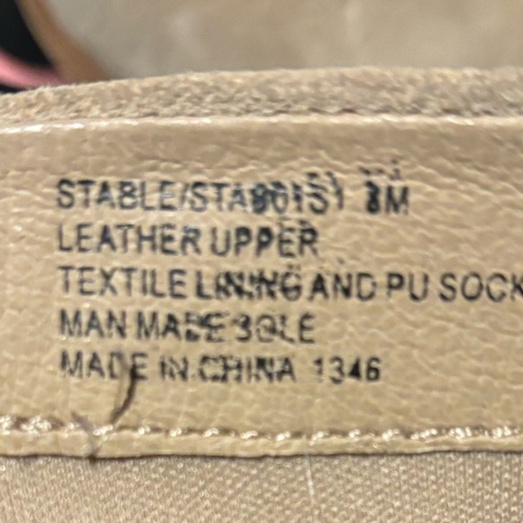 Womenn's Shoe Boots - Light Tan Suede - Size 8 - Picture 5 of 14